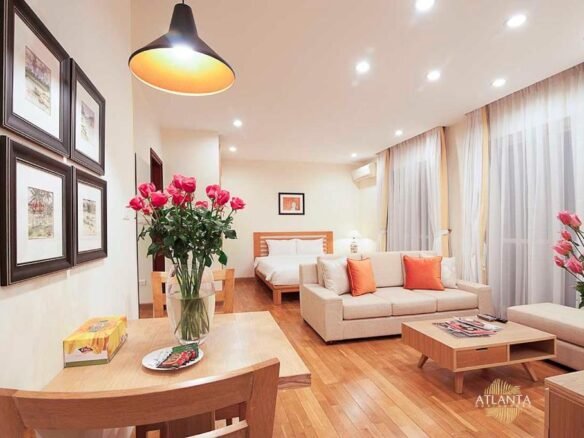 Atlanta Residences リビング