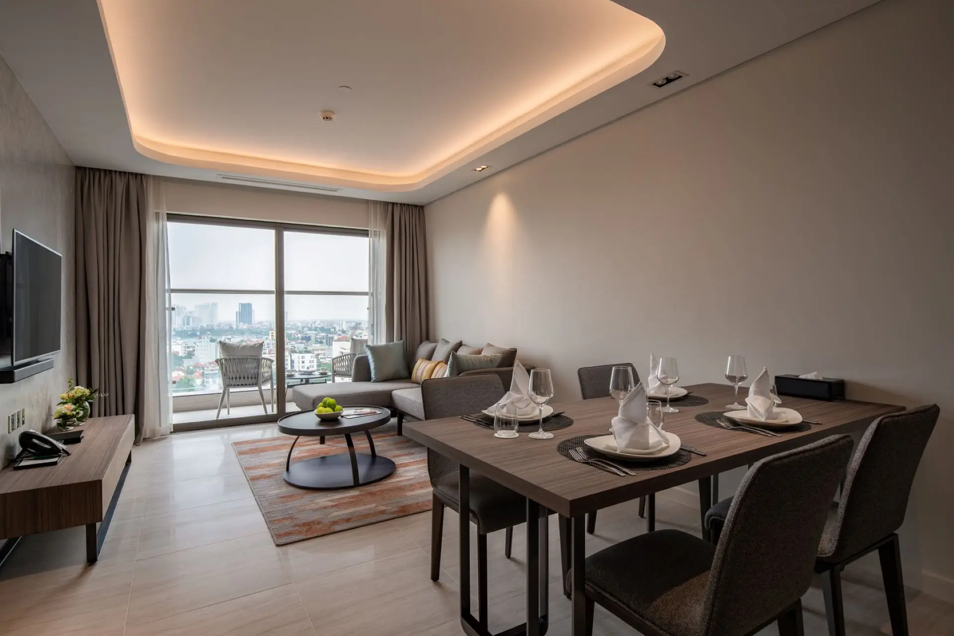 Oawood – 2Bed – living room