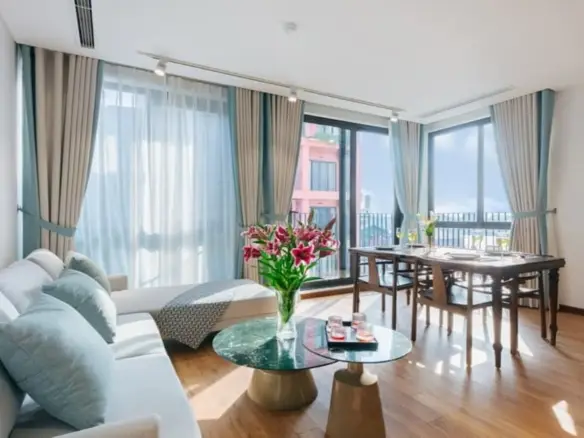 Margaery Boutique Apartment Two Bedroom Living Room