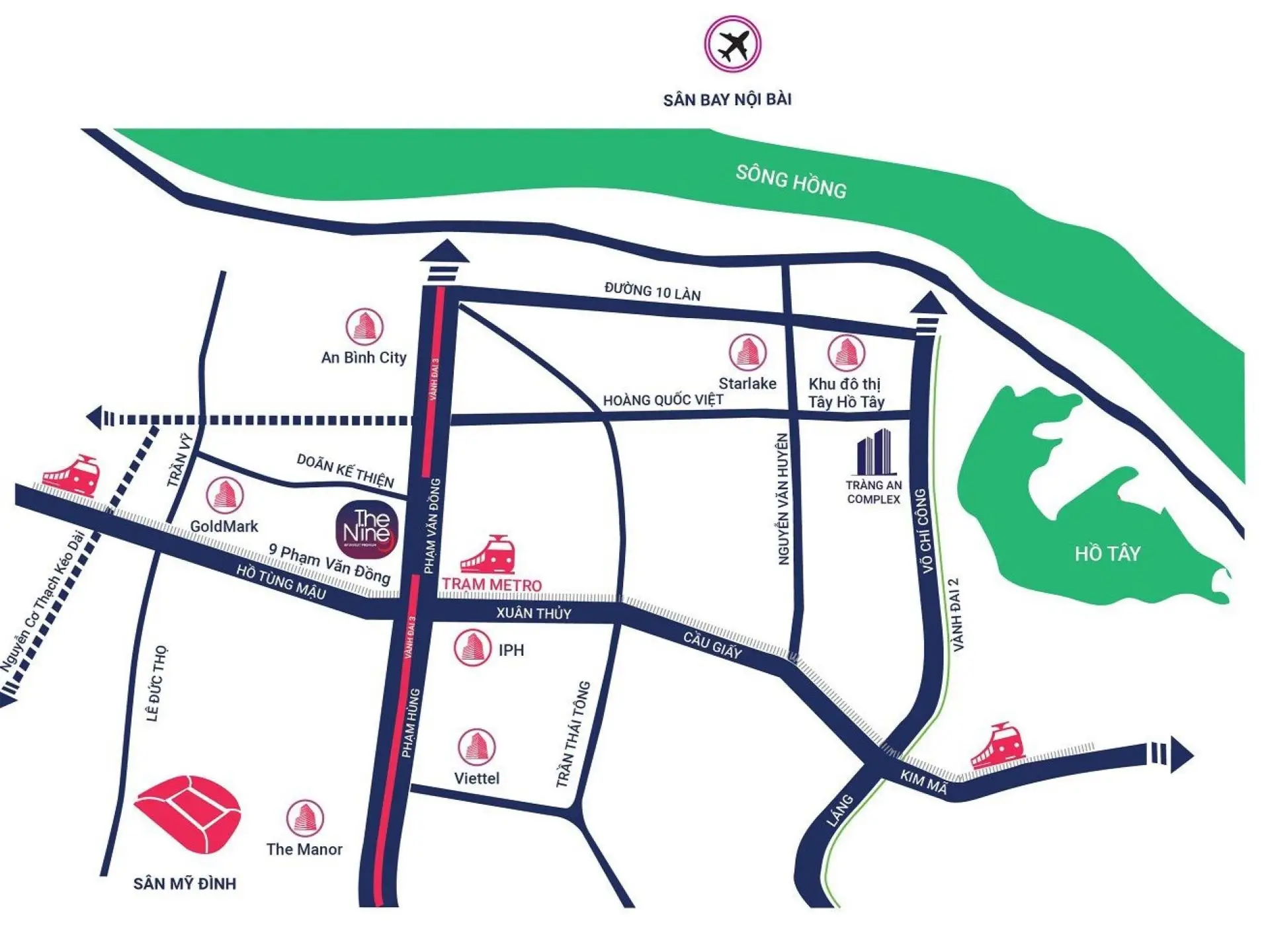 The Nine – location