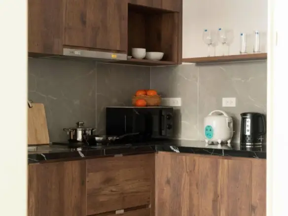 The First Mây One Bedroom Kitchen