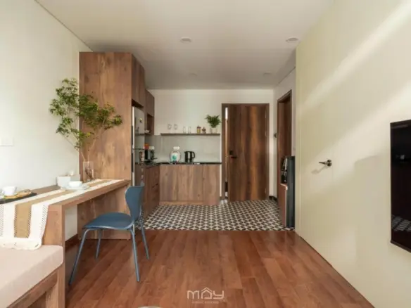 The First Mây One Bedroom Kitchen