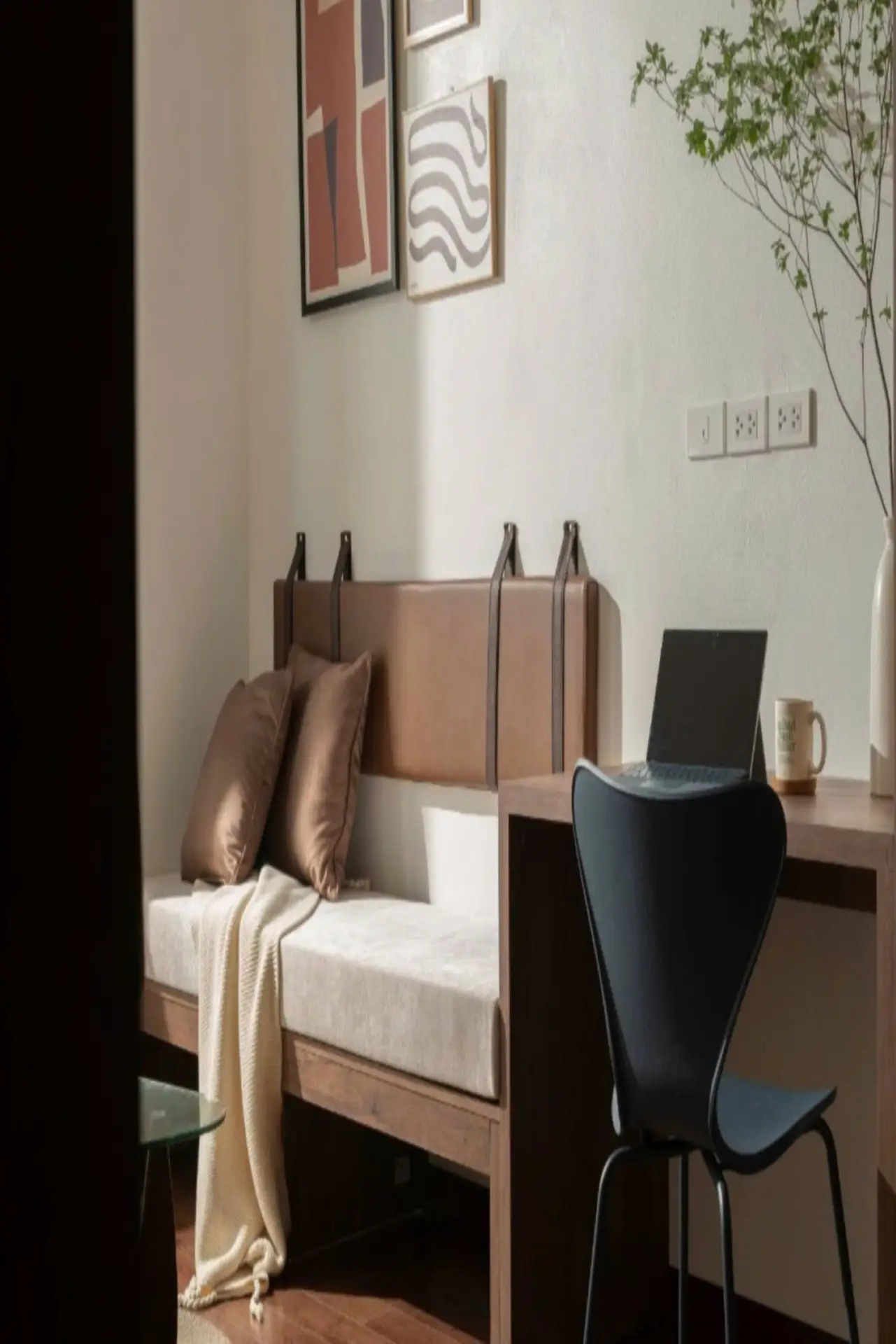 the first May – 1bed- desk +sofa