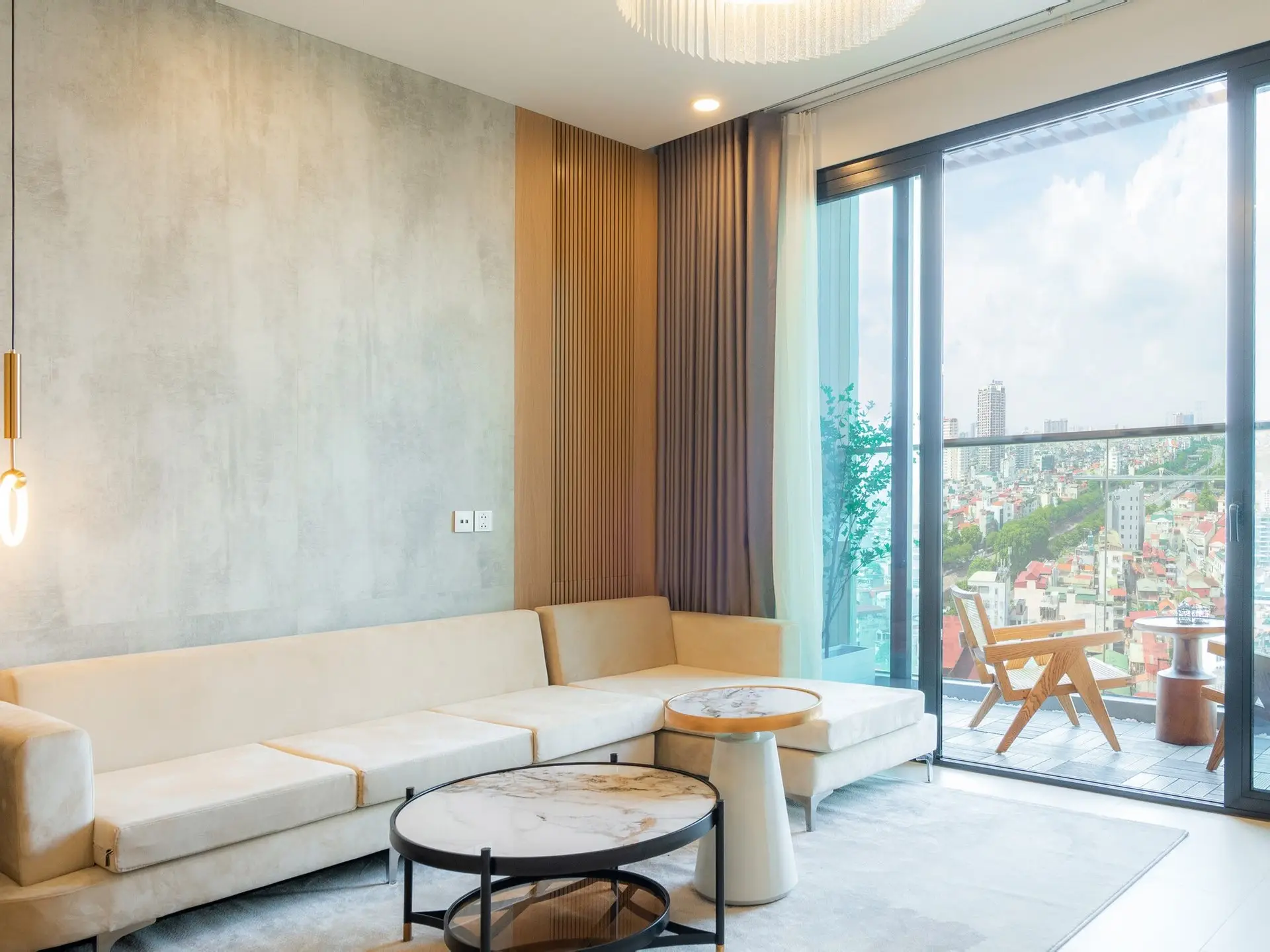 Living room of 3 bedroom