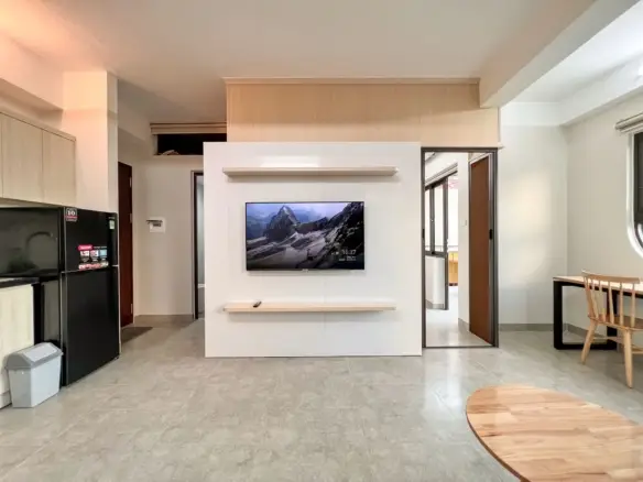 Nine Housing 90 Buoi One Bedroom Type 1 Living Room