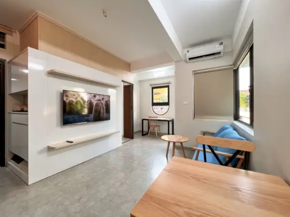 Nine Housing 90 Buoi 1bed Type 1 Living Room