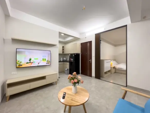 Nine Housing 90 Buoi One Bedroom Type 2 Living Room