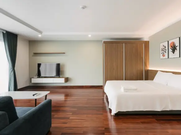 Xuan Hoa Apartment Studio 50m2 Bed
