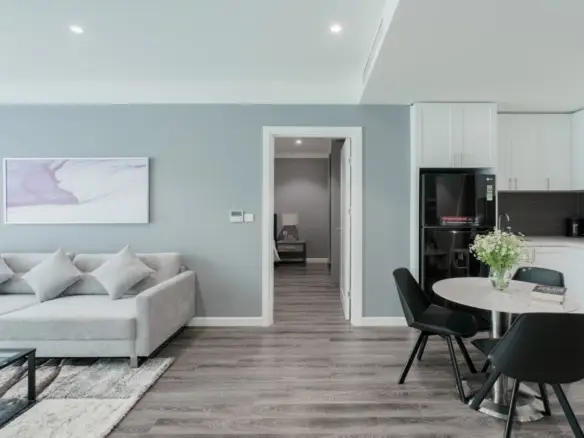 Lexington Westlake 2Bed Two Bedroom Living Room