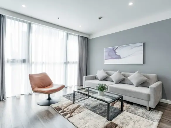 Lexington Westlake 2Bed Two Bedroom Living Room