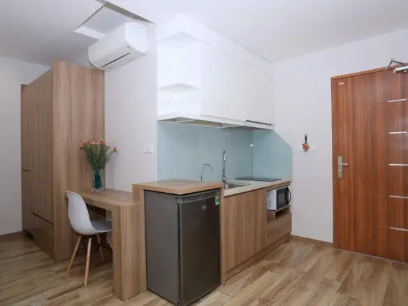 Haru Home One Bedroom Kitchen