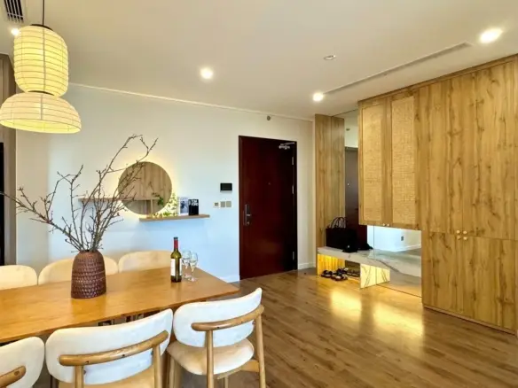 Hoang Thanh Pearl 28F 3bed Livingroom