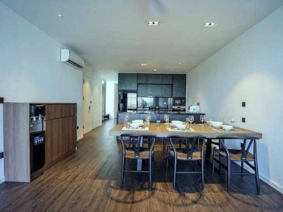 Hanoi Housing Quang An Apartment Four Bedroom 401 Dinning Room Kitchen