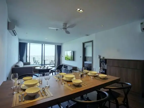 Hanoi Housing Quang An_4bed_401_ dinning room, kitchen