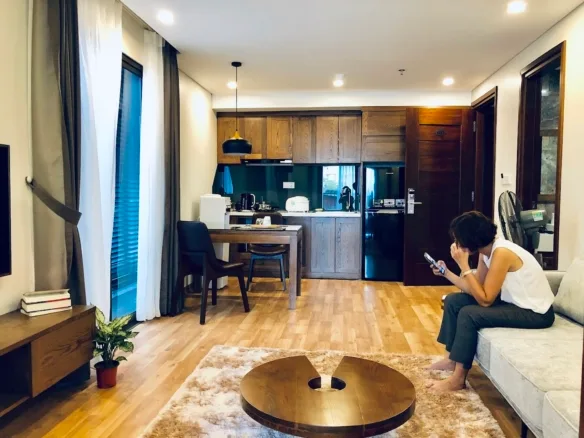 Ruby house Van Phuc リビング