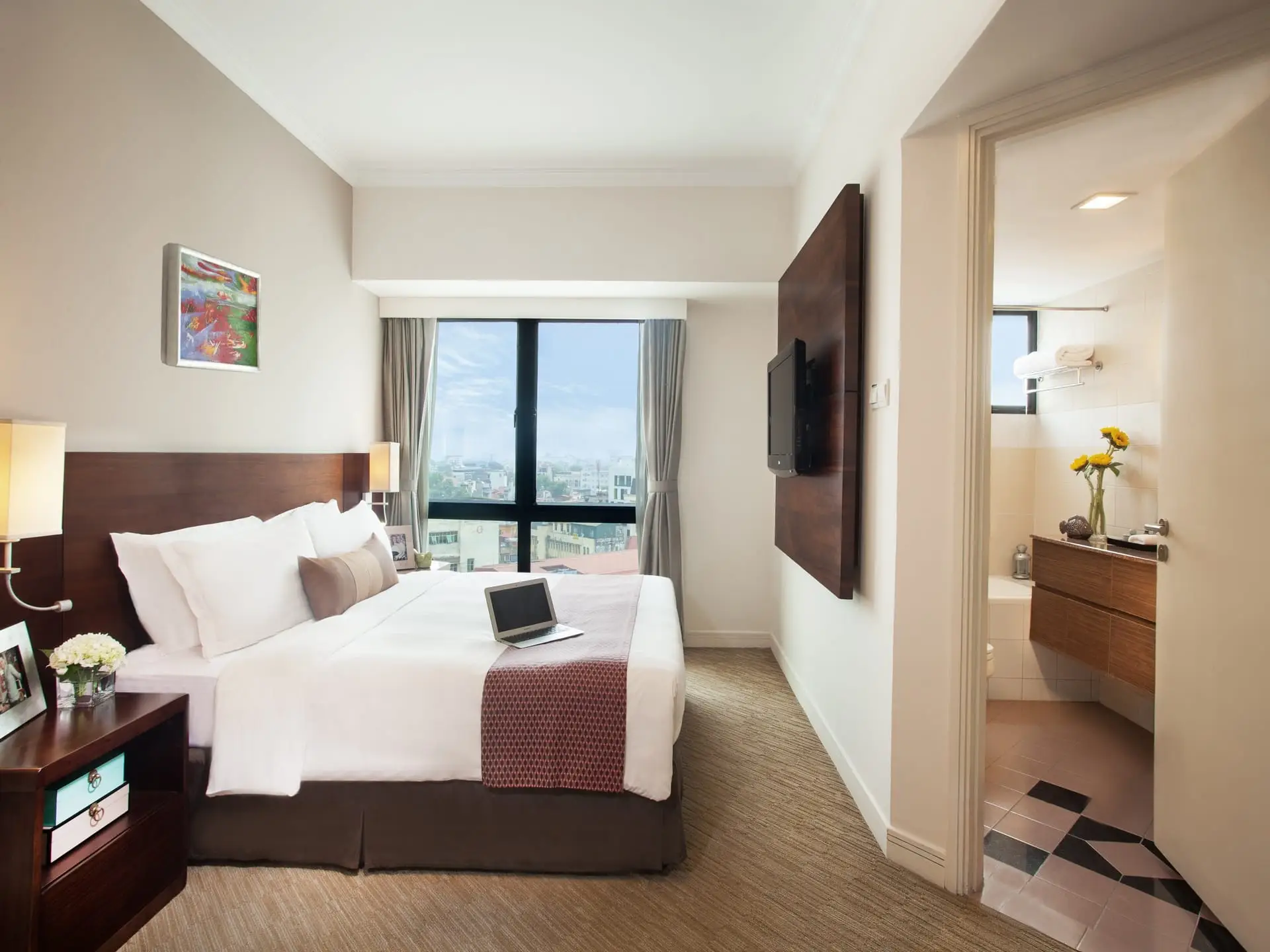 SGH – 1BR – Master Br Somerset Grand Hanoiのベッドルーム