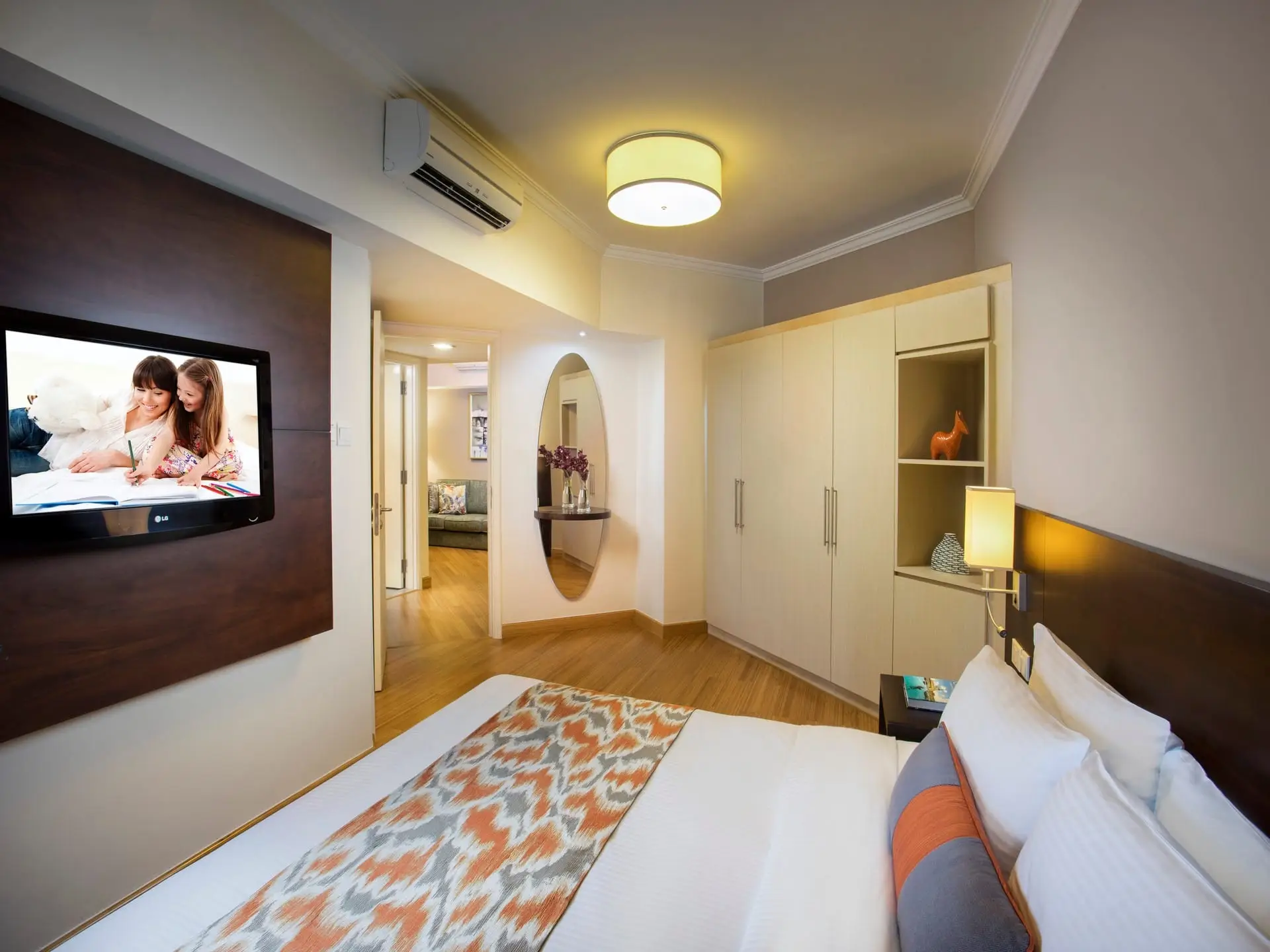 SGH – 1BR – Master Br(2) Somerset Grand Hanoiのベッドルーム