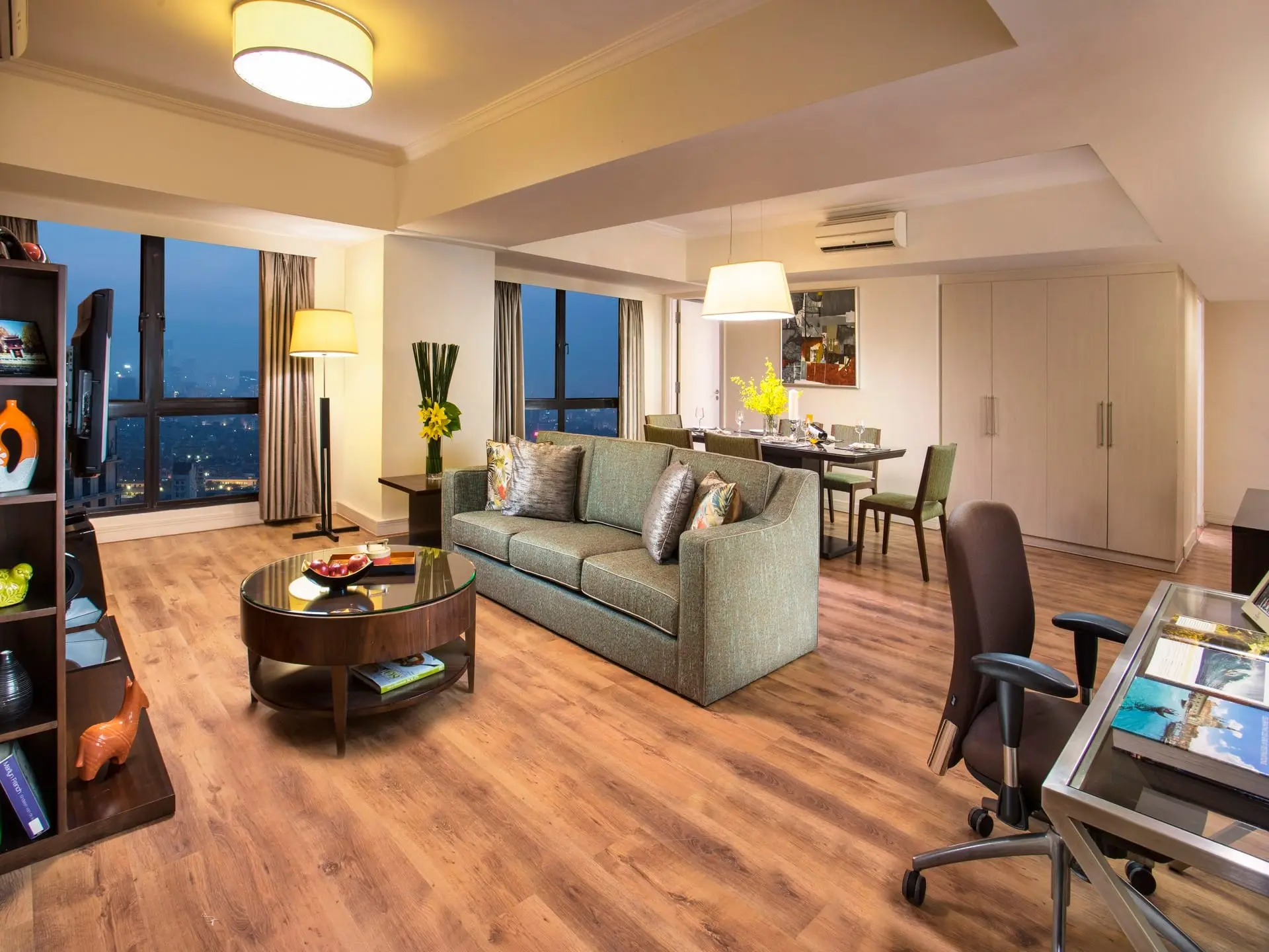 SGH – 3BR(1) Somerset Grand Hanoiのリビング