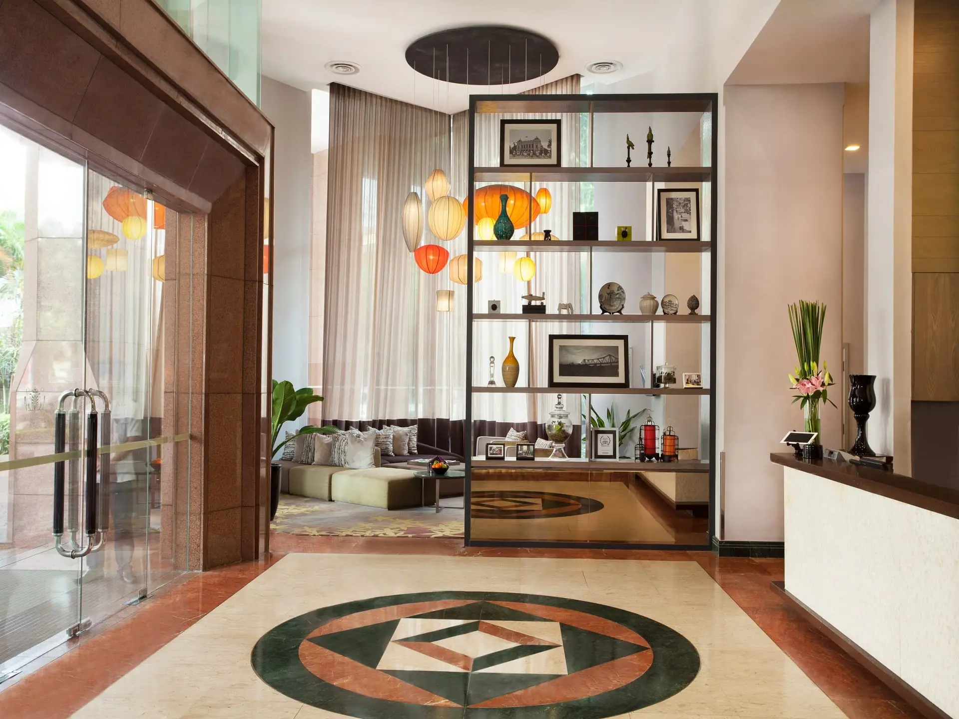 SGH – Lobby(2) Somerset Grand Hanoiのセンスのあるロビー