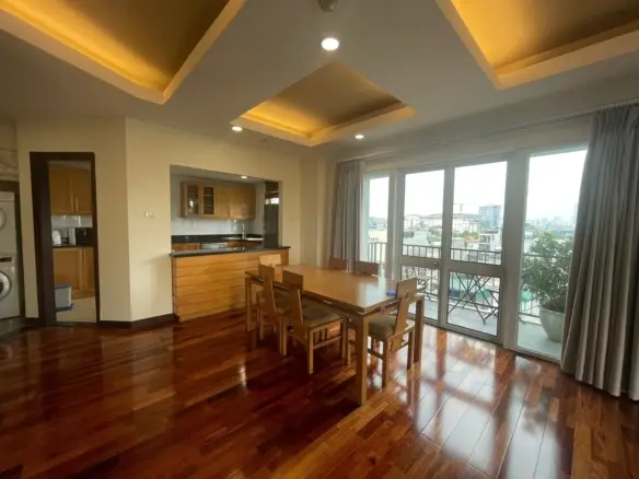 Elegant Suites Ha Hoi Suite Ha Hoi Two Bedroom Kitchen