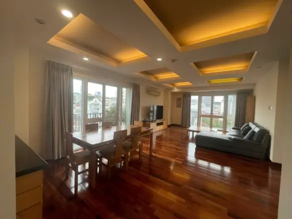 Elegant Suites Ha Hoi Suite Ha Hoi Two Bedroom Living Room