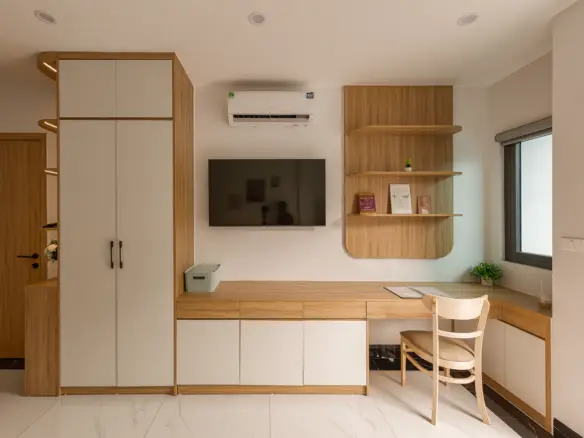 Doho Home Au Co｜プライベートバルコニーのあるリーズナブルなお部屋