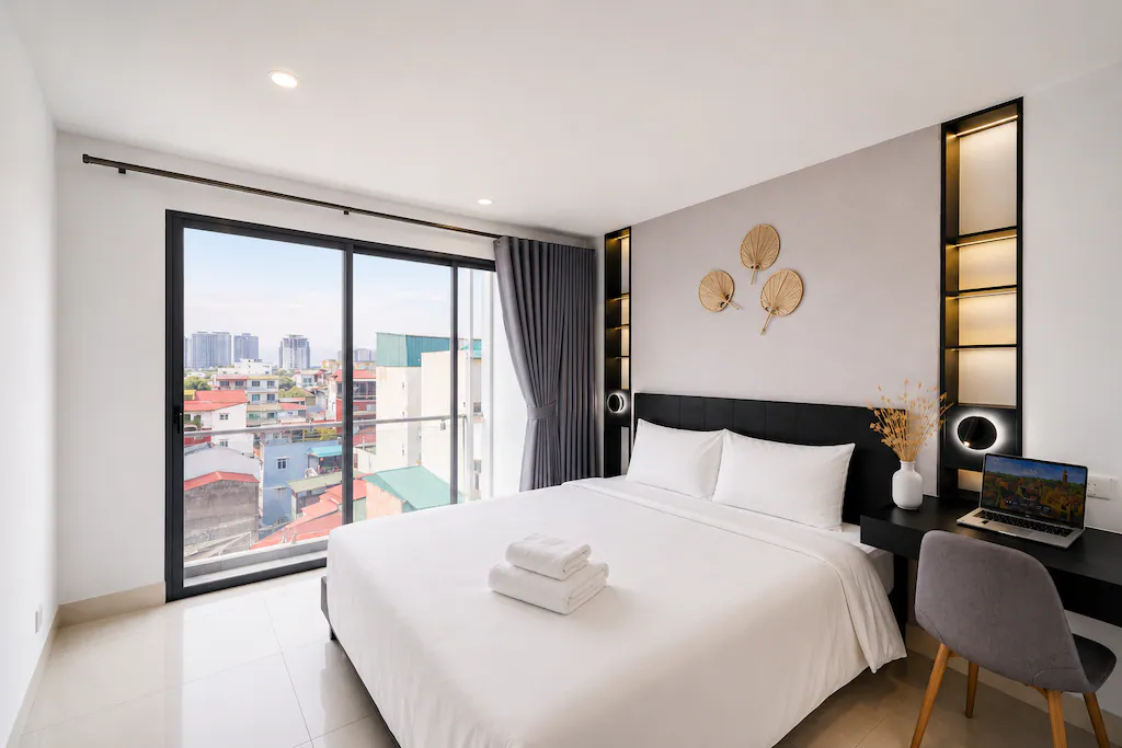 SUN residences Kim Ma Thuong bed room