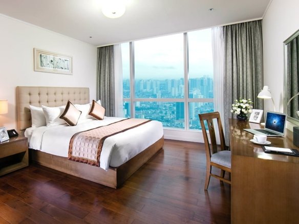 CALIDAS LANDMARK72 Royal Residence Hanoi Two Bedroom Bedroom