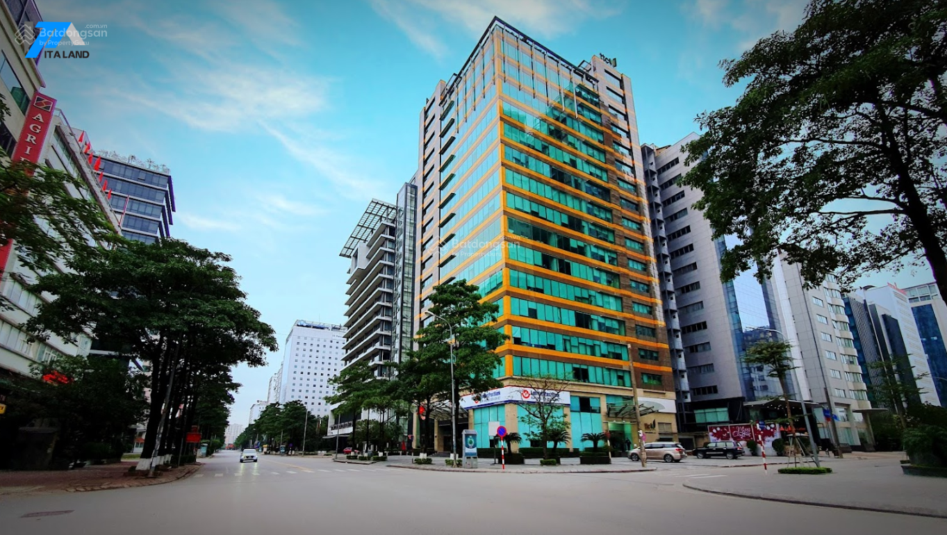 Cầu Giấyのオフィス街