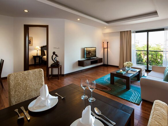 Elegant Suites Westlake One Bedroom Bedroom