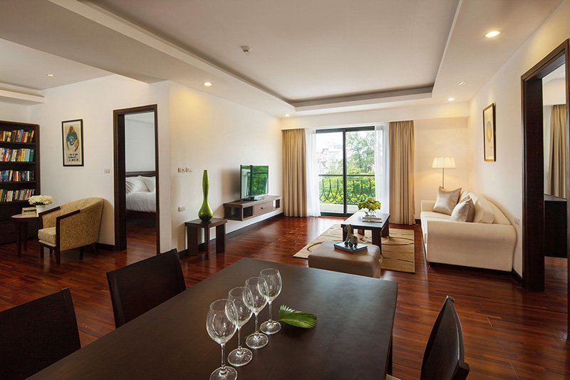Elegant Suites Westlake Two Bedroom Bedroom