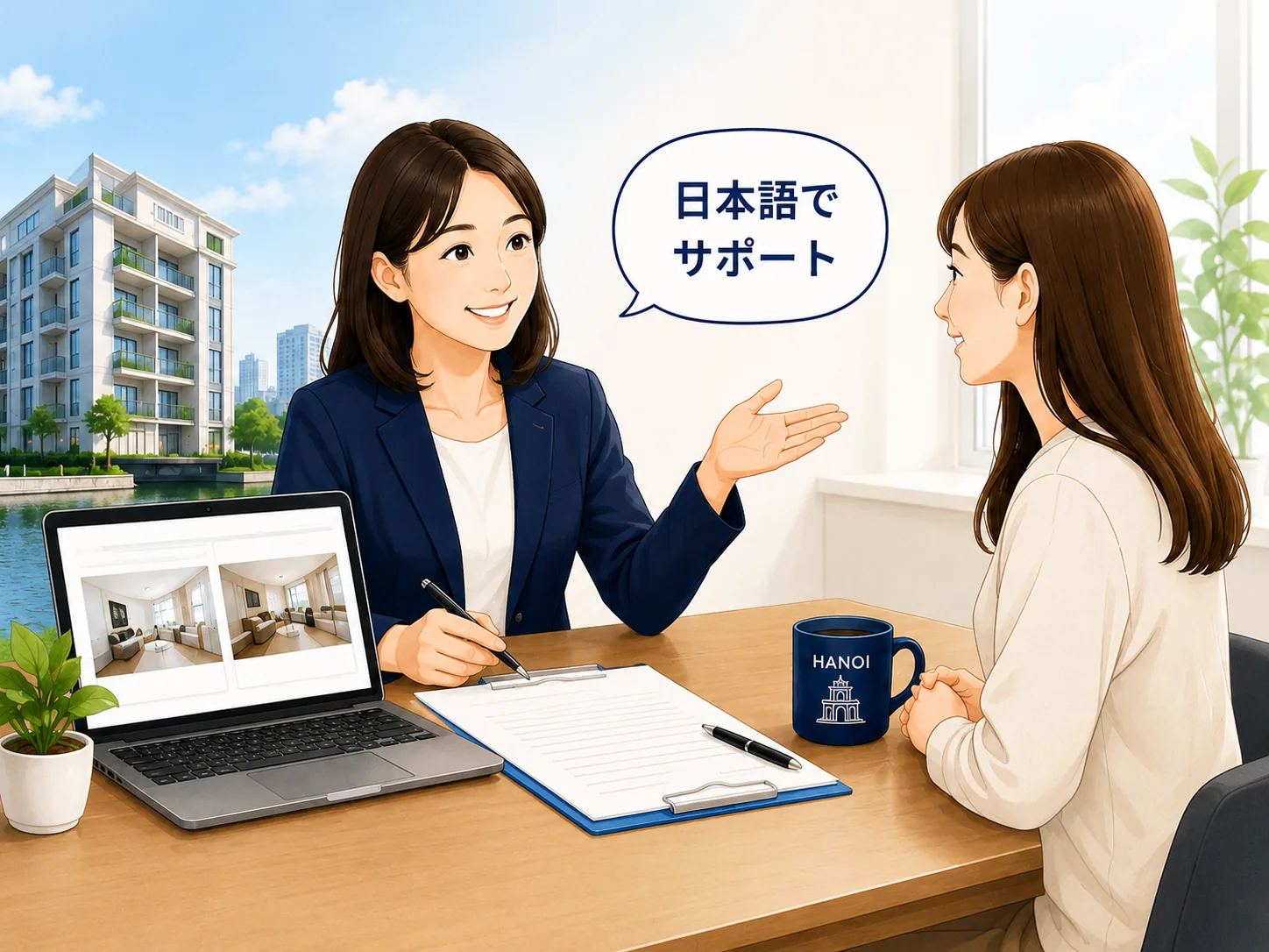 日本語で物件探し・内覧・契約をサポート