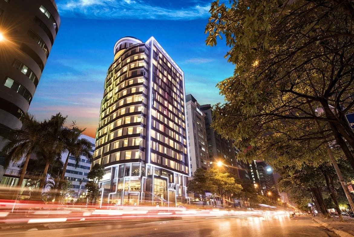 Novotel Suites Hanoi Exterior Night