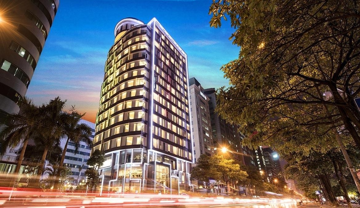 Novotel Suites Hanoi Exterior Night