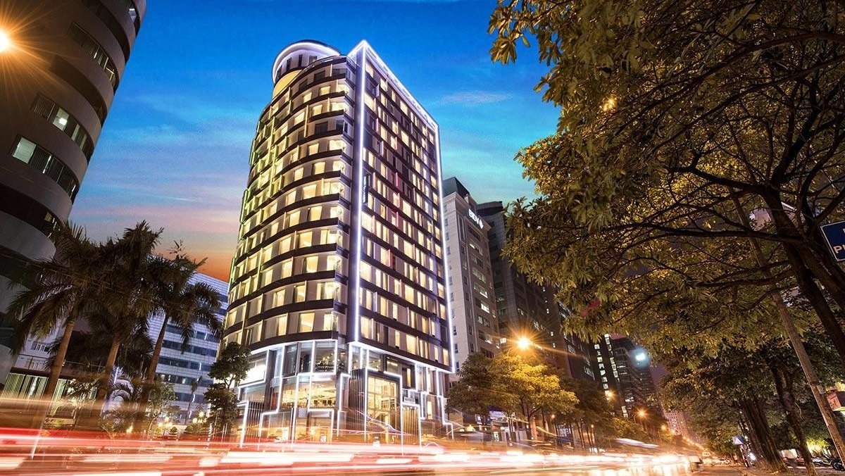 Novotel Suites Hanoi Exterior Night