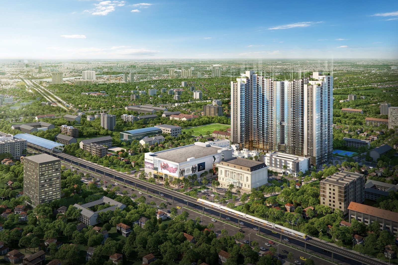 Cầu Giấyの新しい住宅