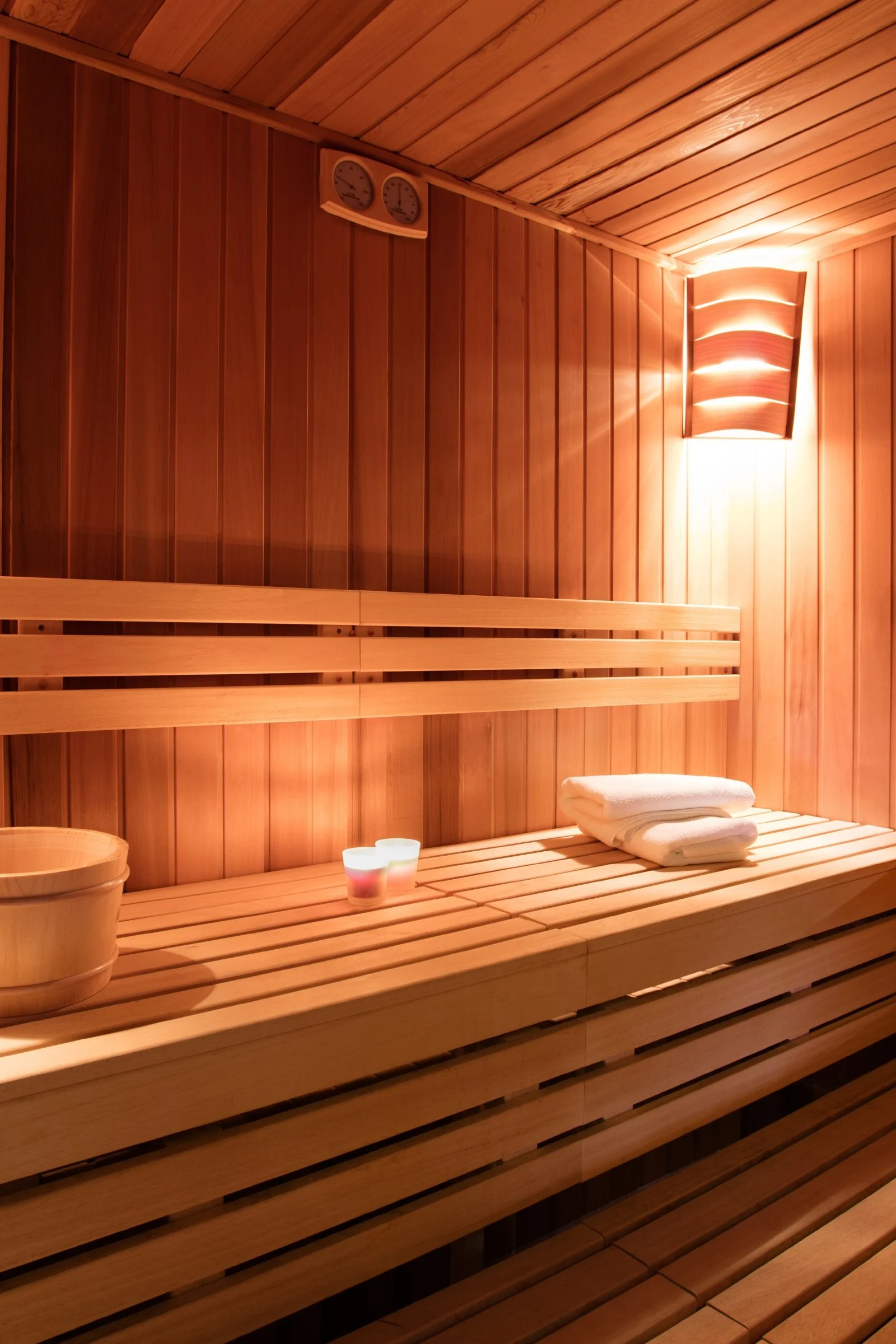 REIWA INN Apartment Sauna and Fitness Area