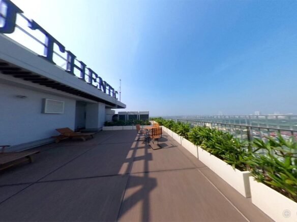 The Authentic Haseko Long Bien Residence Rooftop Terrace