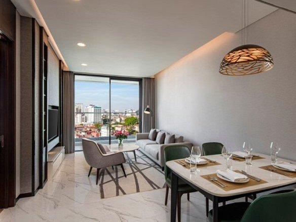 The Five Residences Hanoi Residence Apartment Dining Room