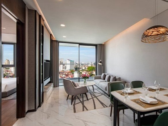 The Five Residences Hanoi Residence Apartment Dining Room