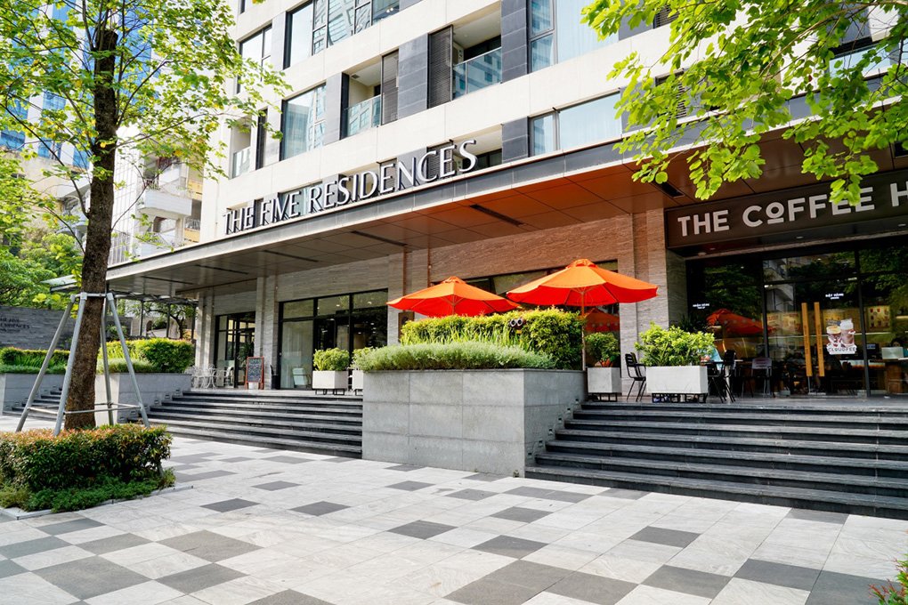 The Five Residences Hanoi Residence Exterior Entrance