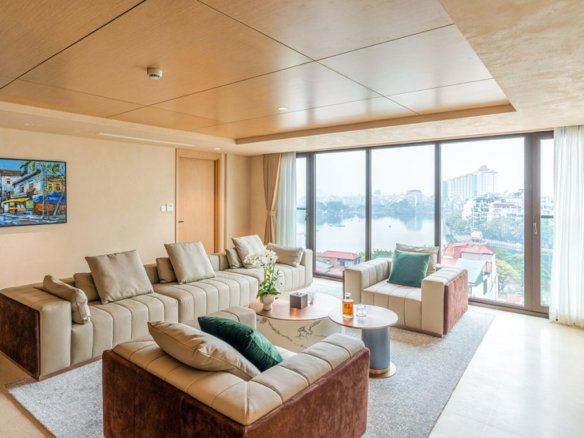 The Five Suites Lilas Grand Lilas Suite リビング