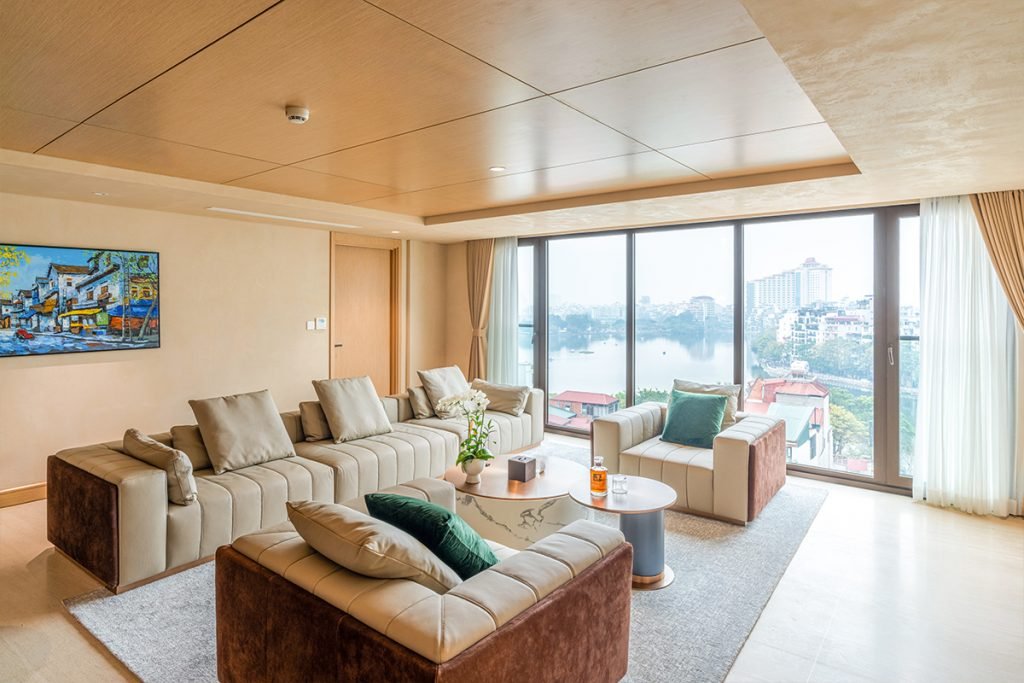 The Five Suites Lilas Grand Lilas Suite リビング
